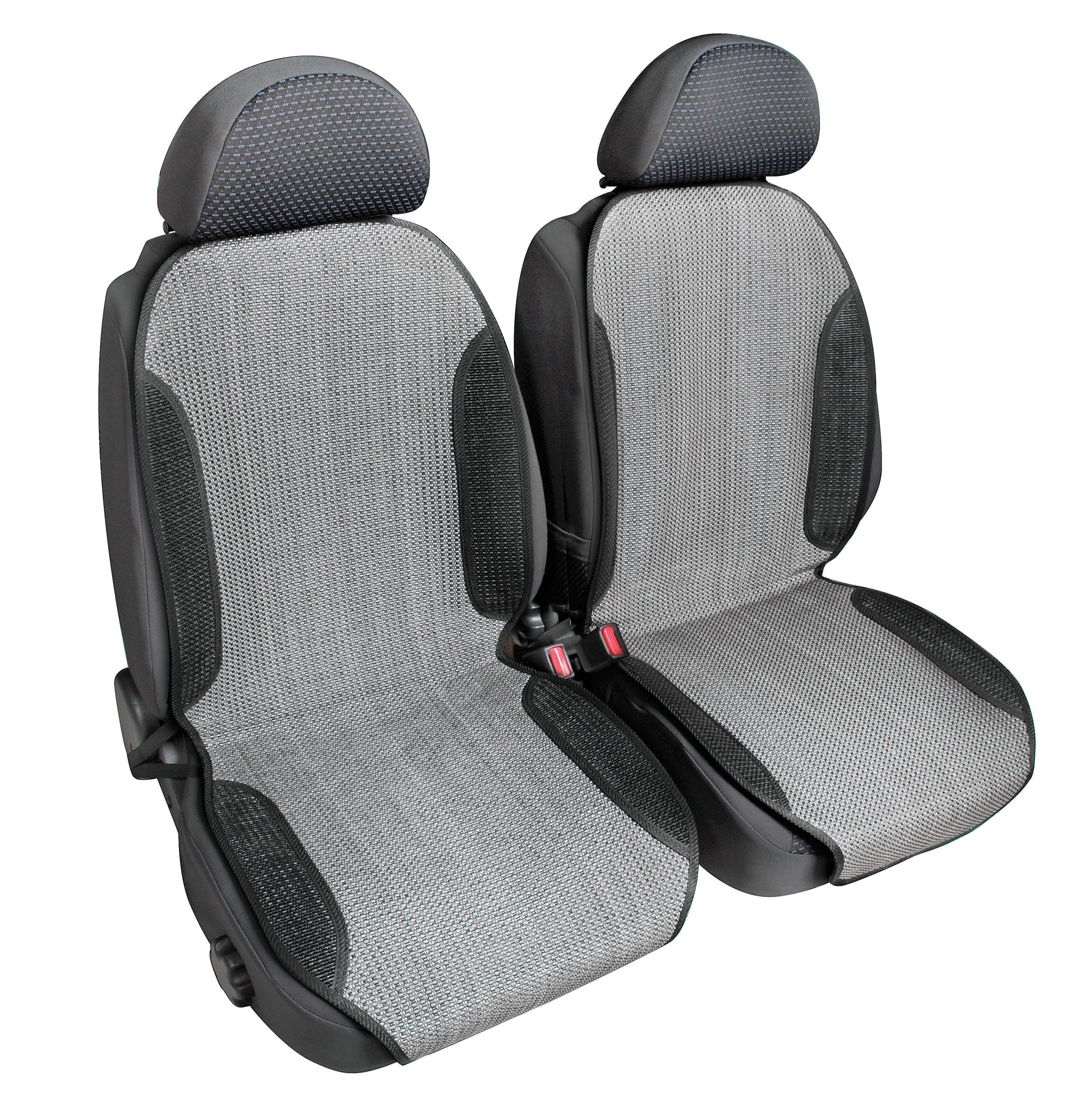 Sporting Fresh, Coppia Schienali In Fibra Naturale - Grigio