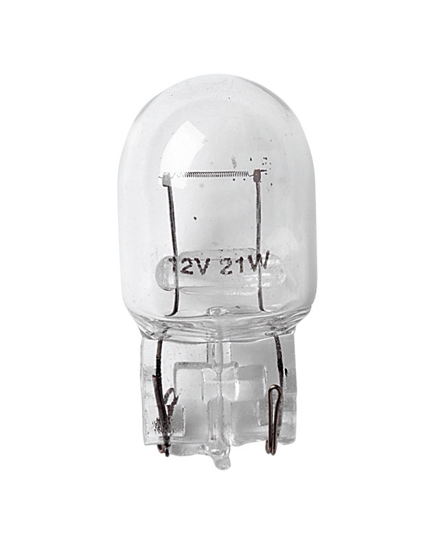 12v Lampada Con Zoccolo Vetro - W21w - 21w - W3x16d - 2 Pz  - Scatola