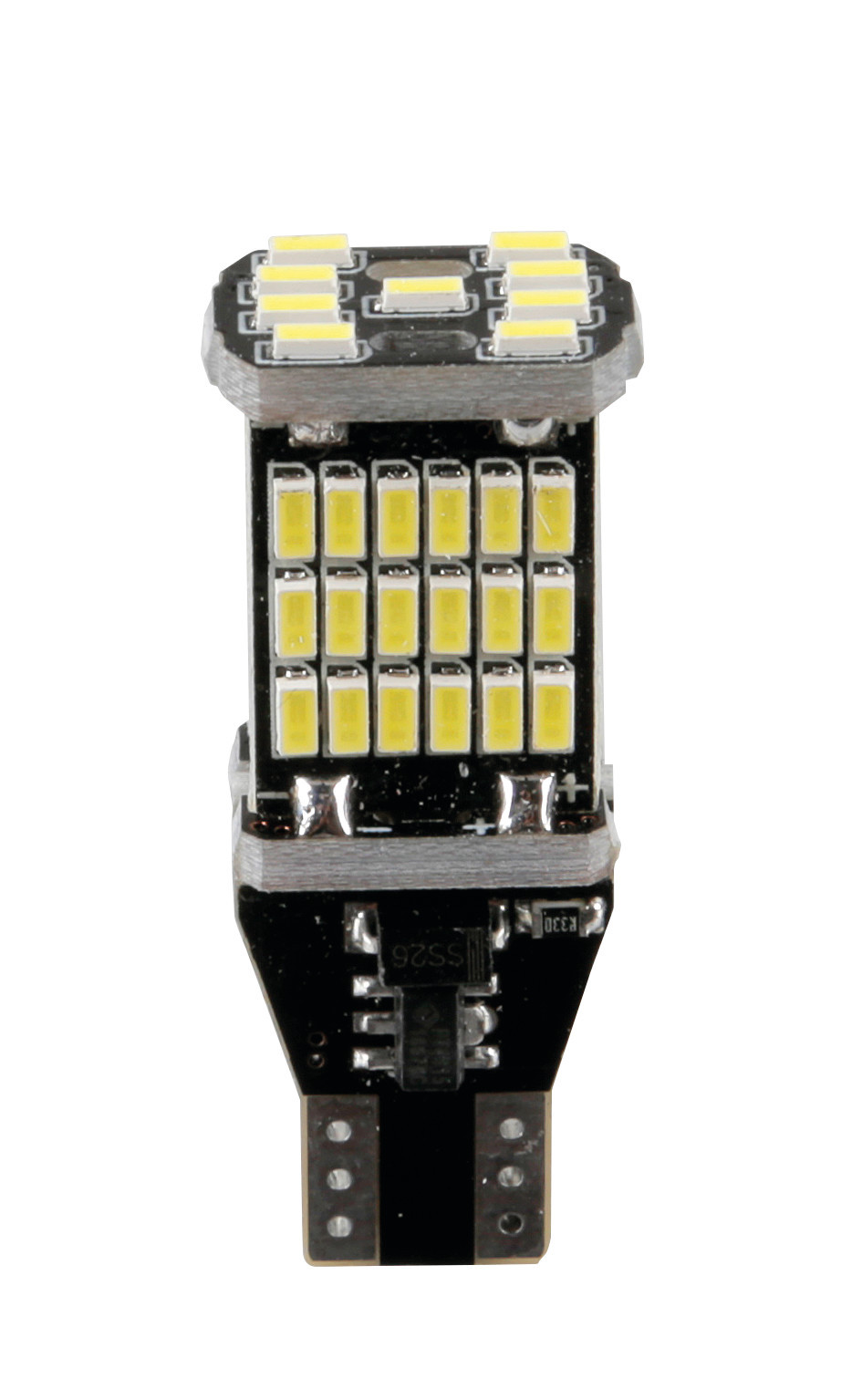 12/18v Led Series - 45 Led Smd - (w16w) - W2,1x9,5d - 2 Pz - Scatola - Bianco - Doppia PolaritÃ