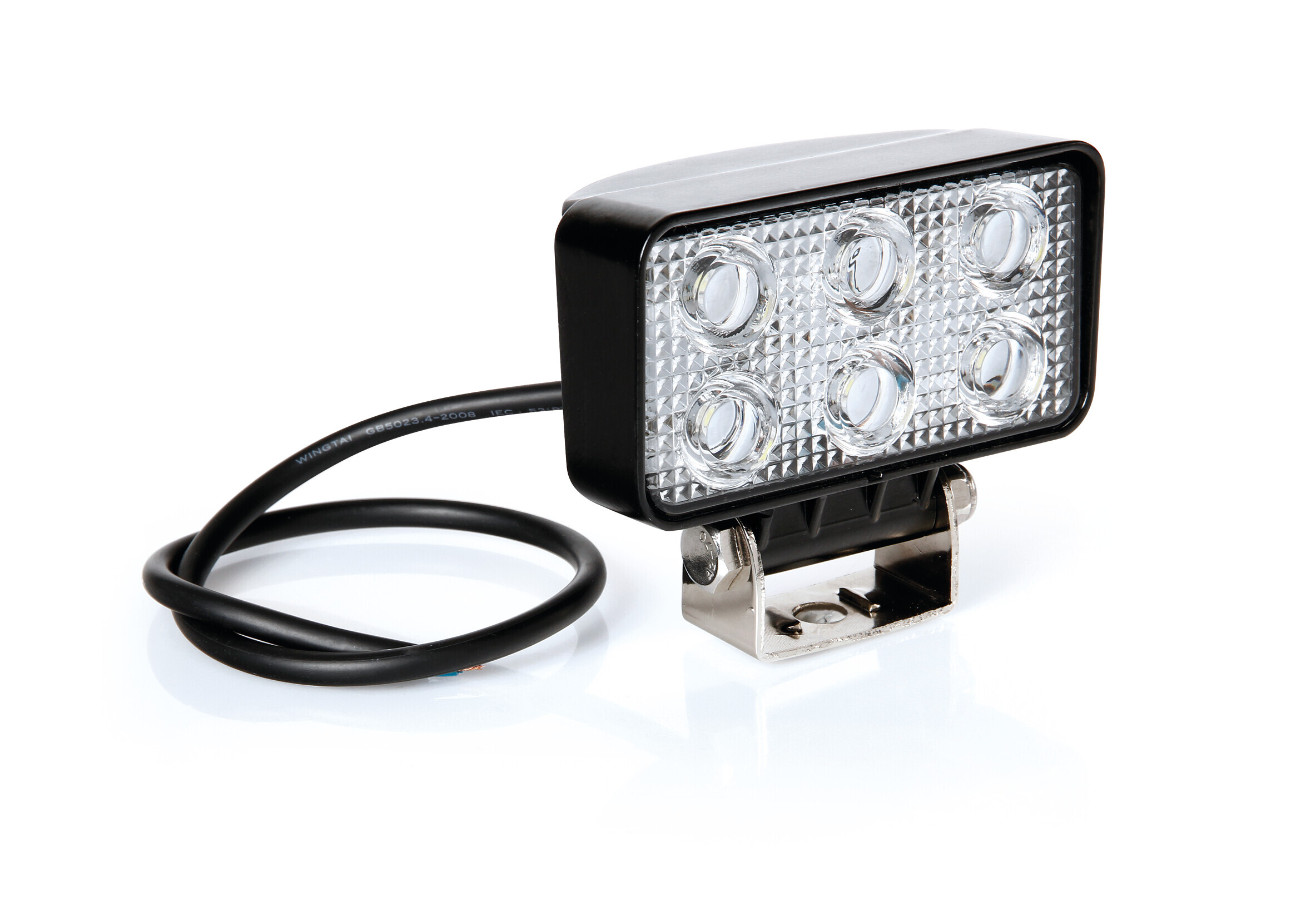 WL-2, Faro Ausiliario A 6 Led - 12/24v - Bianco