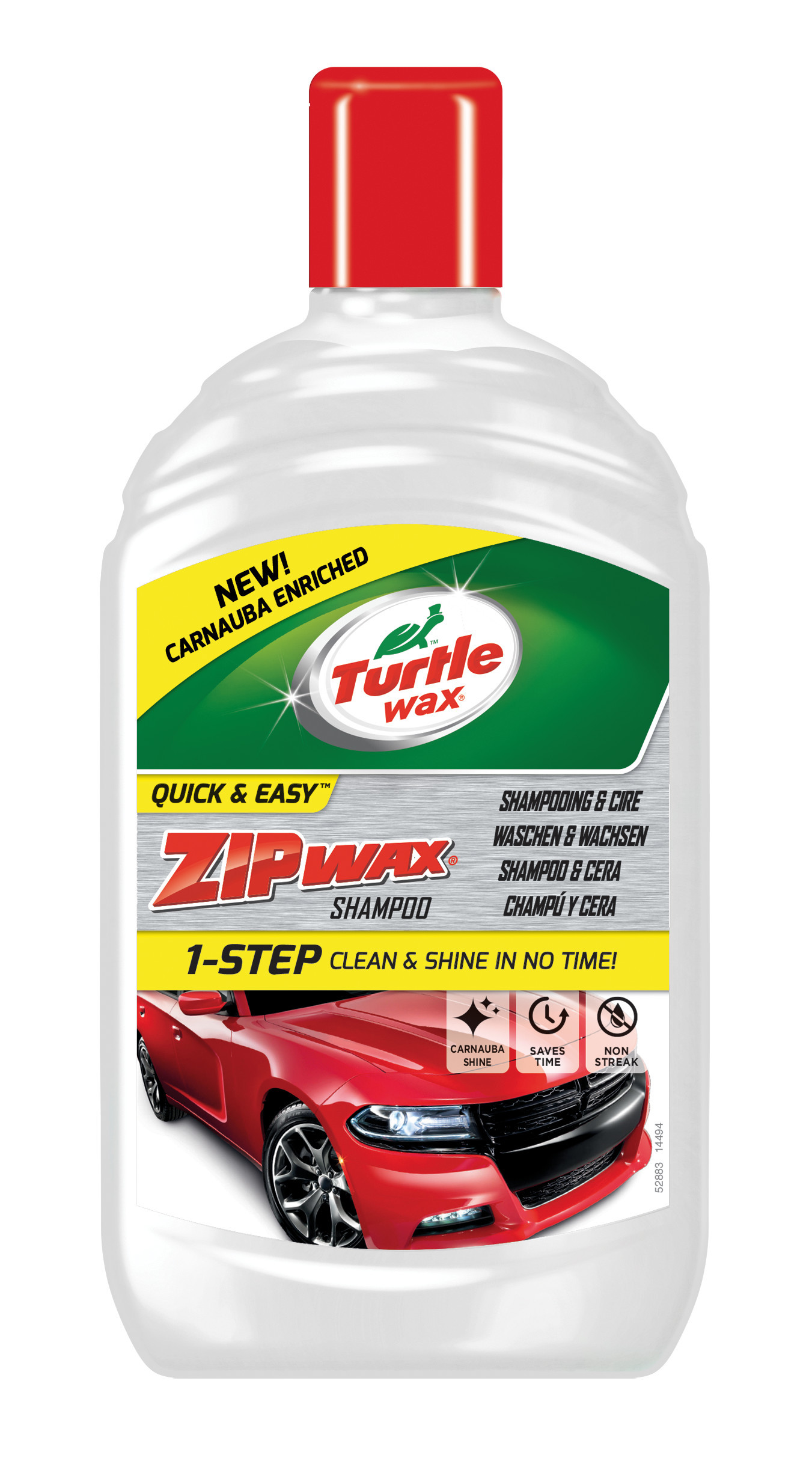 Zip Wax, Shampoo Cera - 500 ml