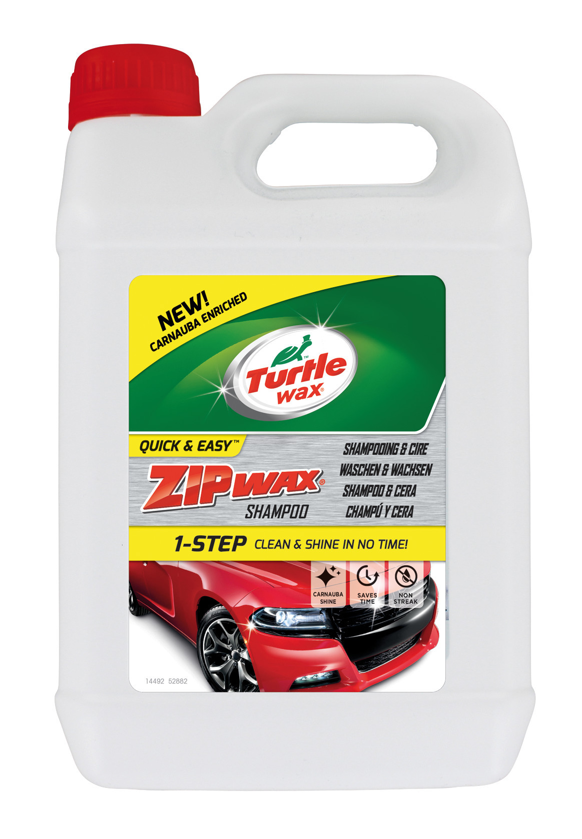 Zip Wax, Shampoo Cera - 2500 ml