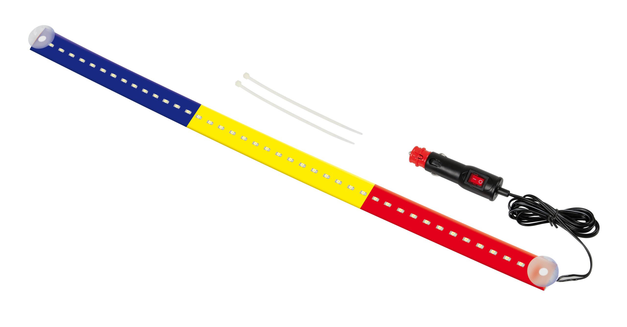 Bandiera Luminosa 60 Cm, 42 Led, 24v - Romania