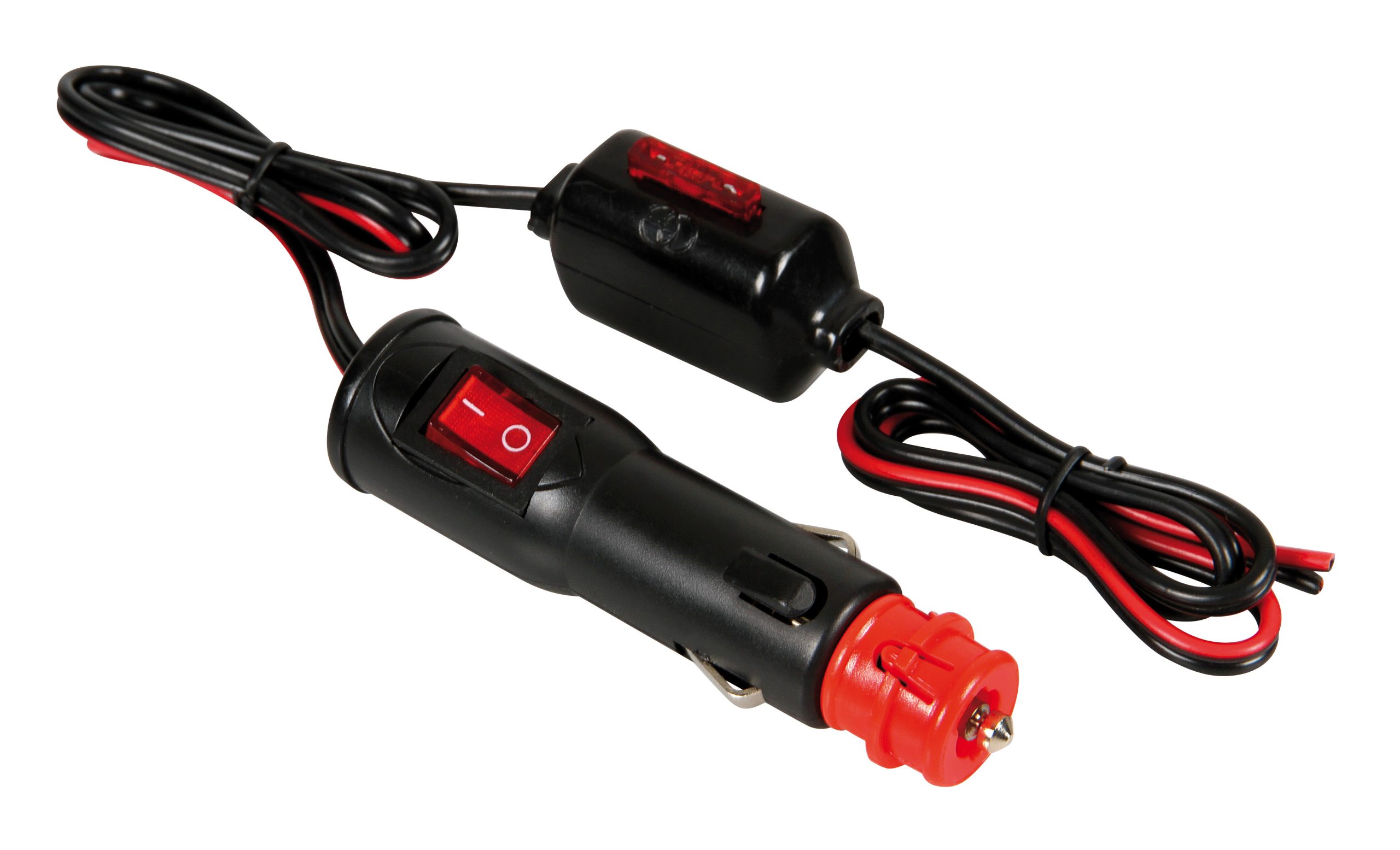 Spinotto Per Presa Accendisigari Con Fusibile Esterno - 12/24v