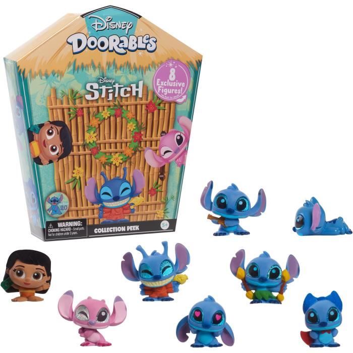 Statuette Da Collezione - Disney - Stitch Collector's Box - 8 Figurine Esclusive Di Cui 1 Rara