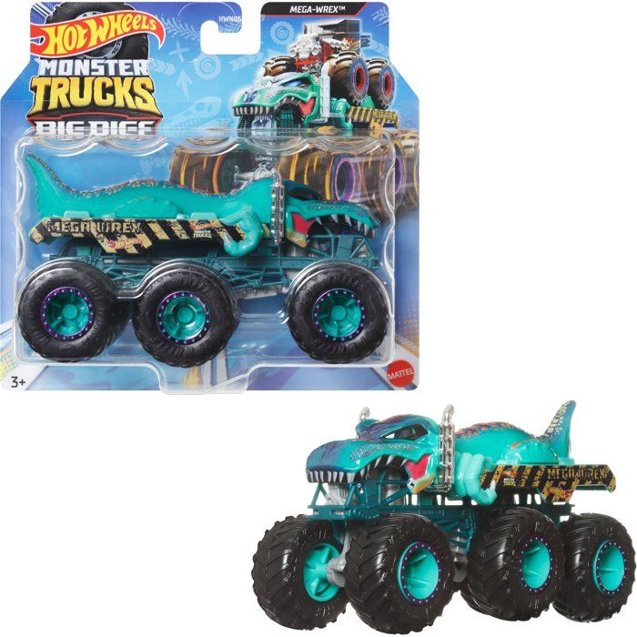 Hot Wheels Monster Trucks - Assortimento Di Grandi Macchine? Scala 1/64 - Hot Wheels - Hwn86