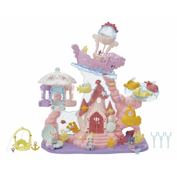 Statuine In Miniatura - Sylvanian Families - 5701 - Il Castello Delle Sirene - Image 3