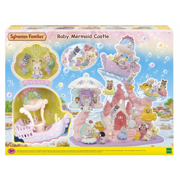 Statuine In Miniatura - Sylvanian Families - 5701 - Il Castello Delle Sirene