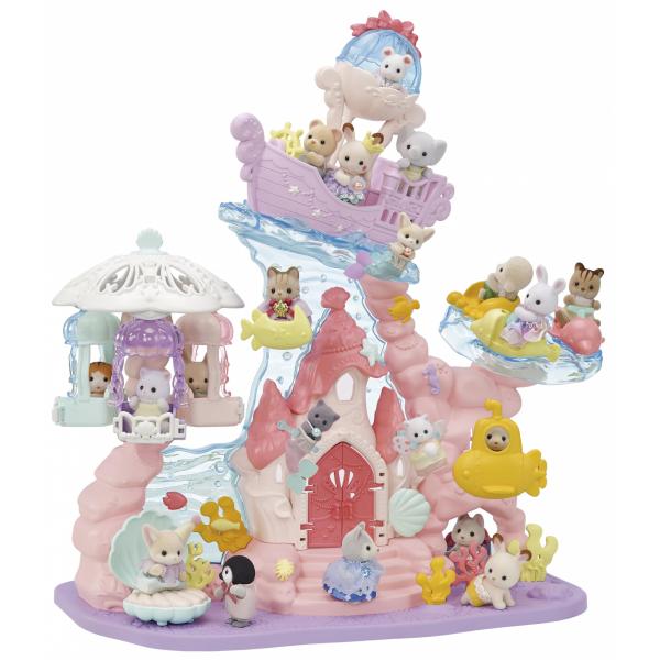 Statuine In Miniatura - Sylvanian Families - 5701 - Il Castello Delle Sirene - Image 4