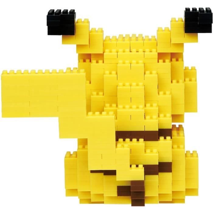 Figura In Mattoncini - Bandai - Nanoblock - Pokémon - Pikachu Deluxe