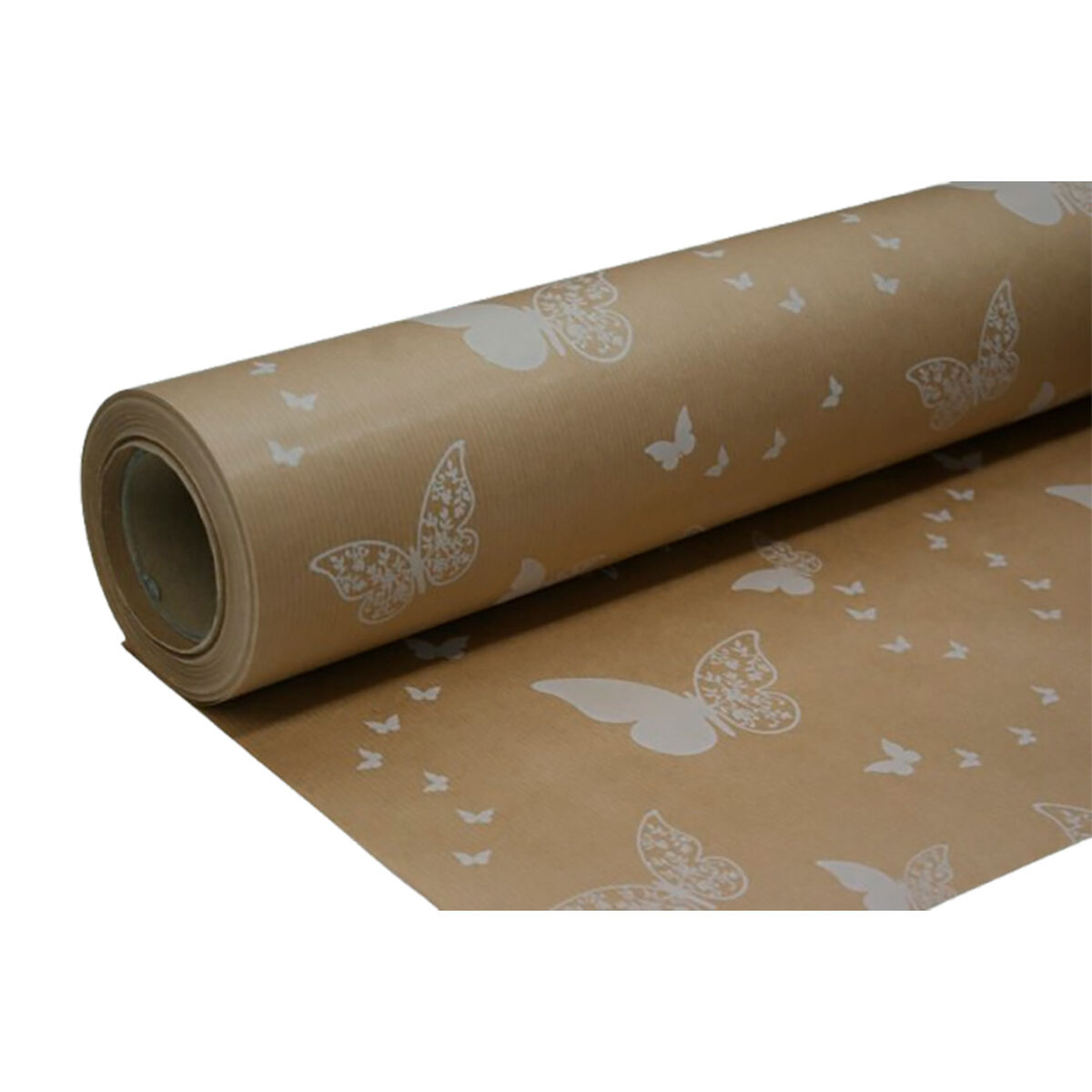 Carta Regalo Lifetime Bianco Marrone Rotolo 70 M
