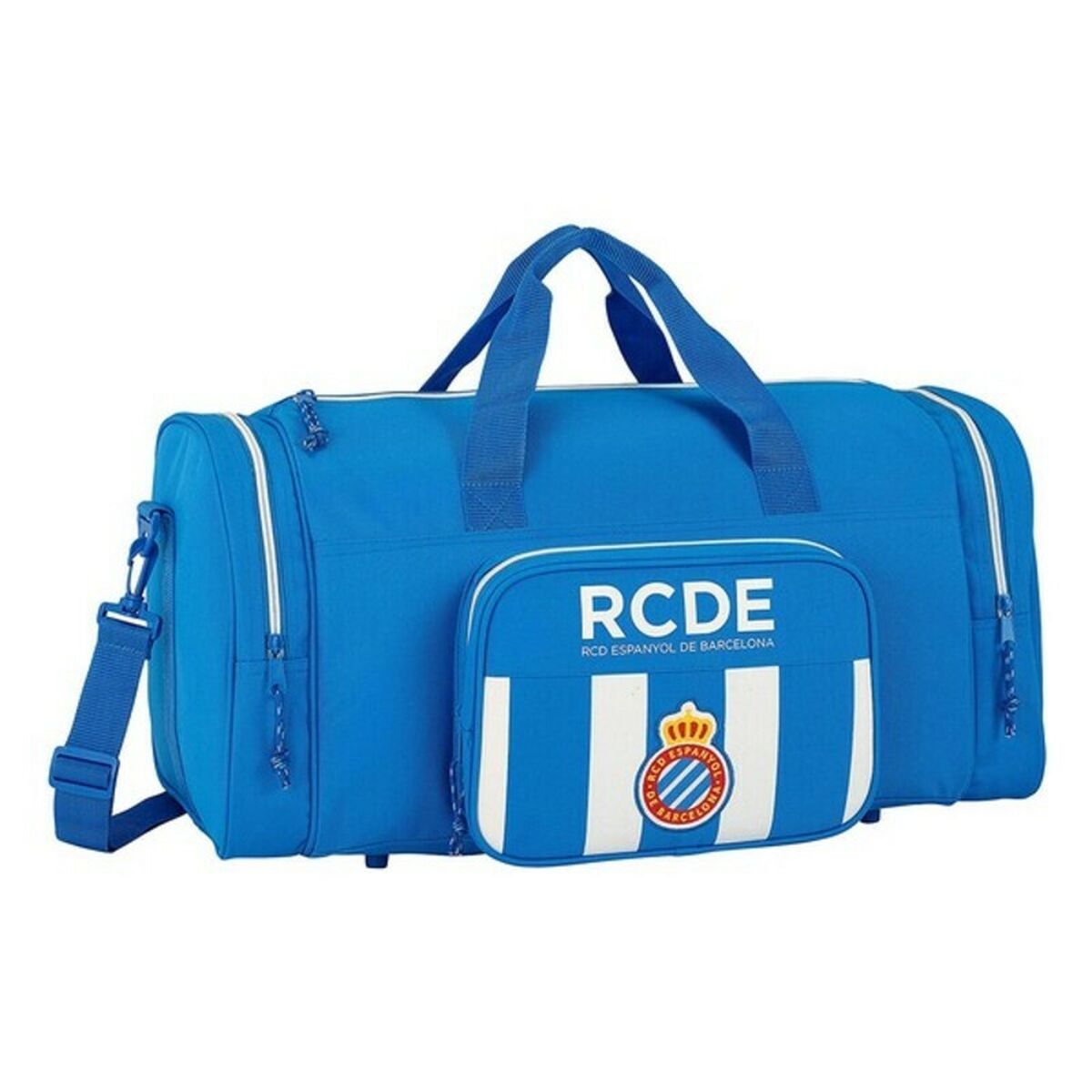 Borsa Da Palestra Rcd Espanyol Azzurro Bianco (55 X 26 X 27 Cm)