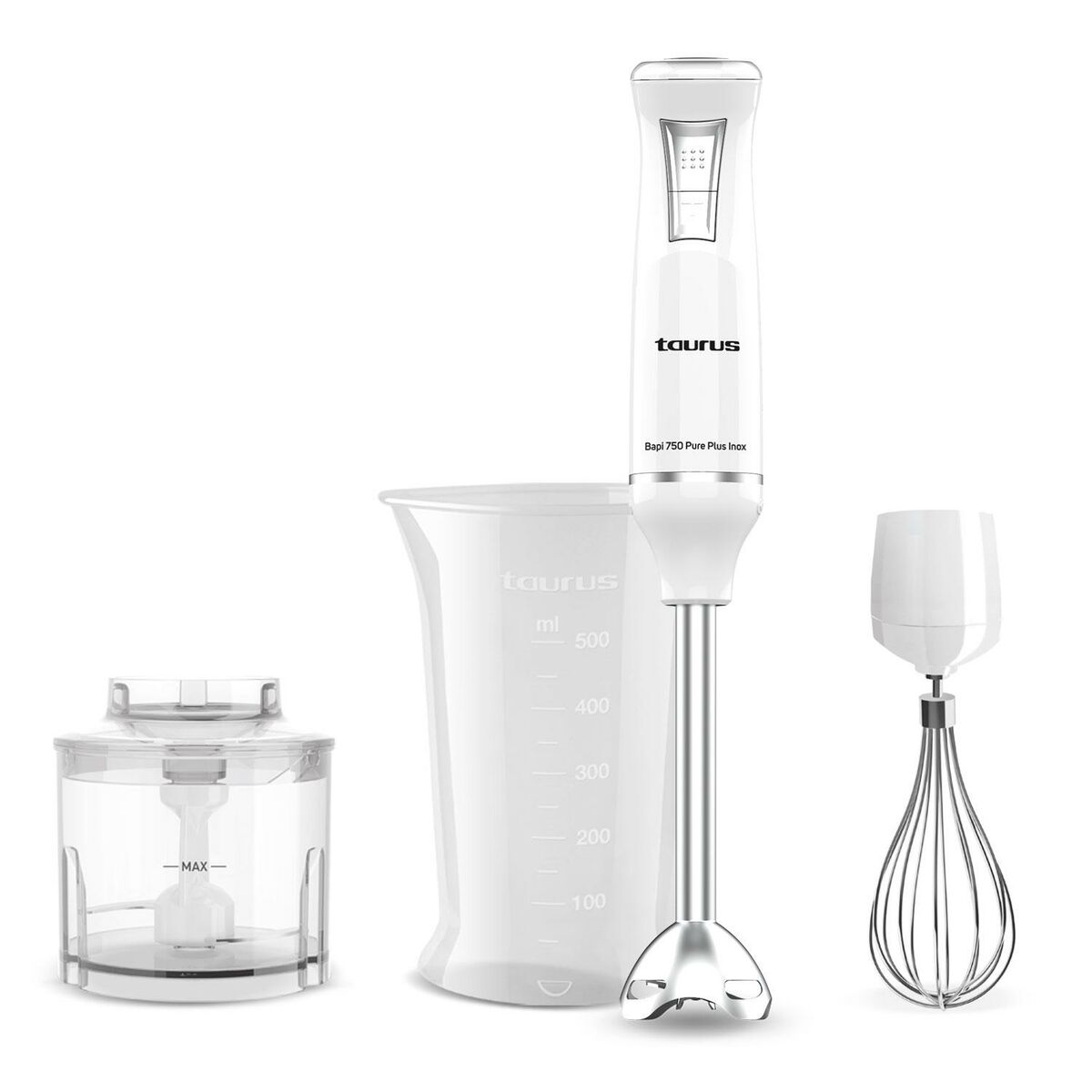 Frullatore A Immersione Multifunzione Con Accessori Taurus 750 W