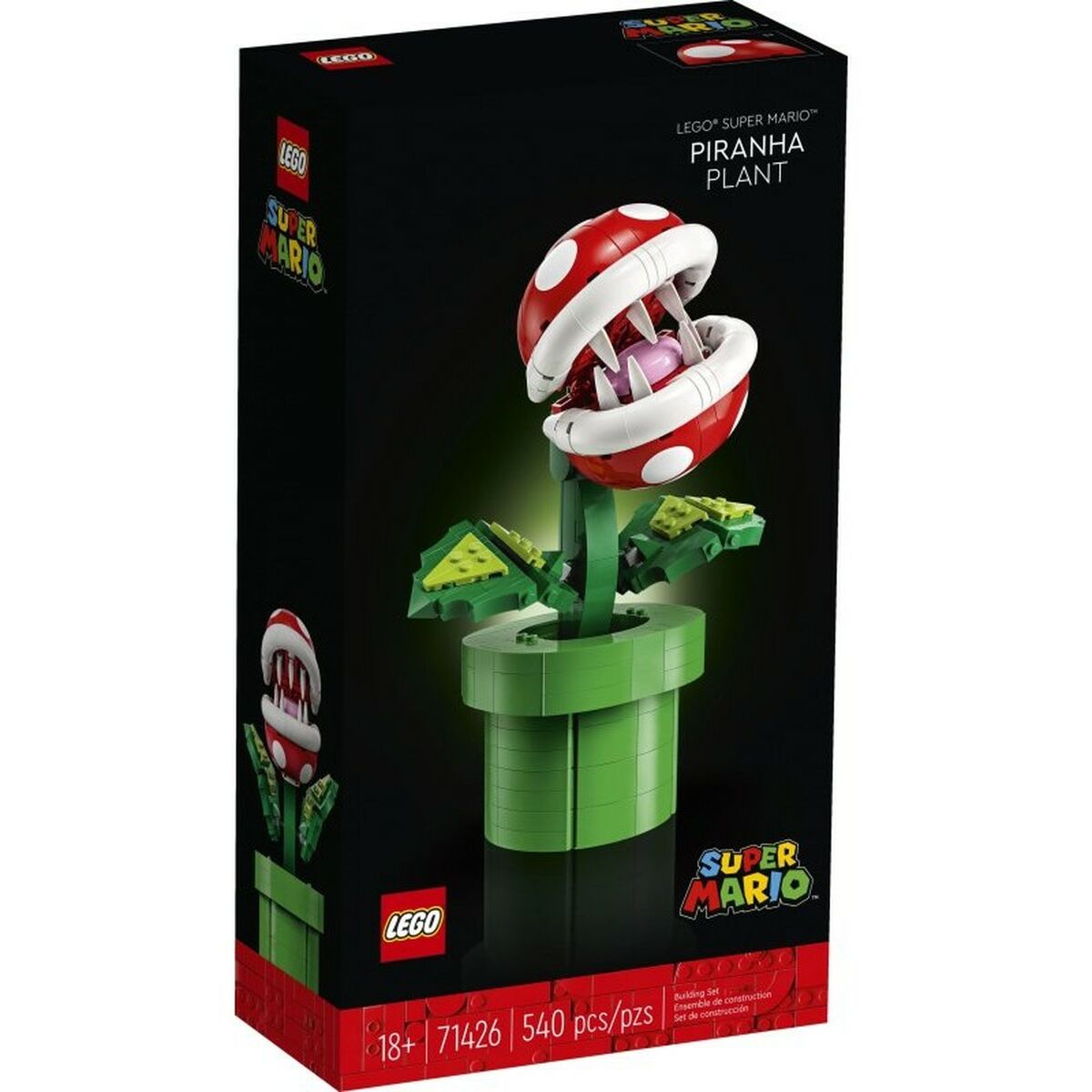 Playset Lego Super Mario Piranha Plant 1 X 1 X 1 mm
