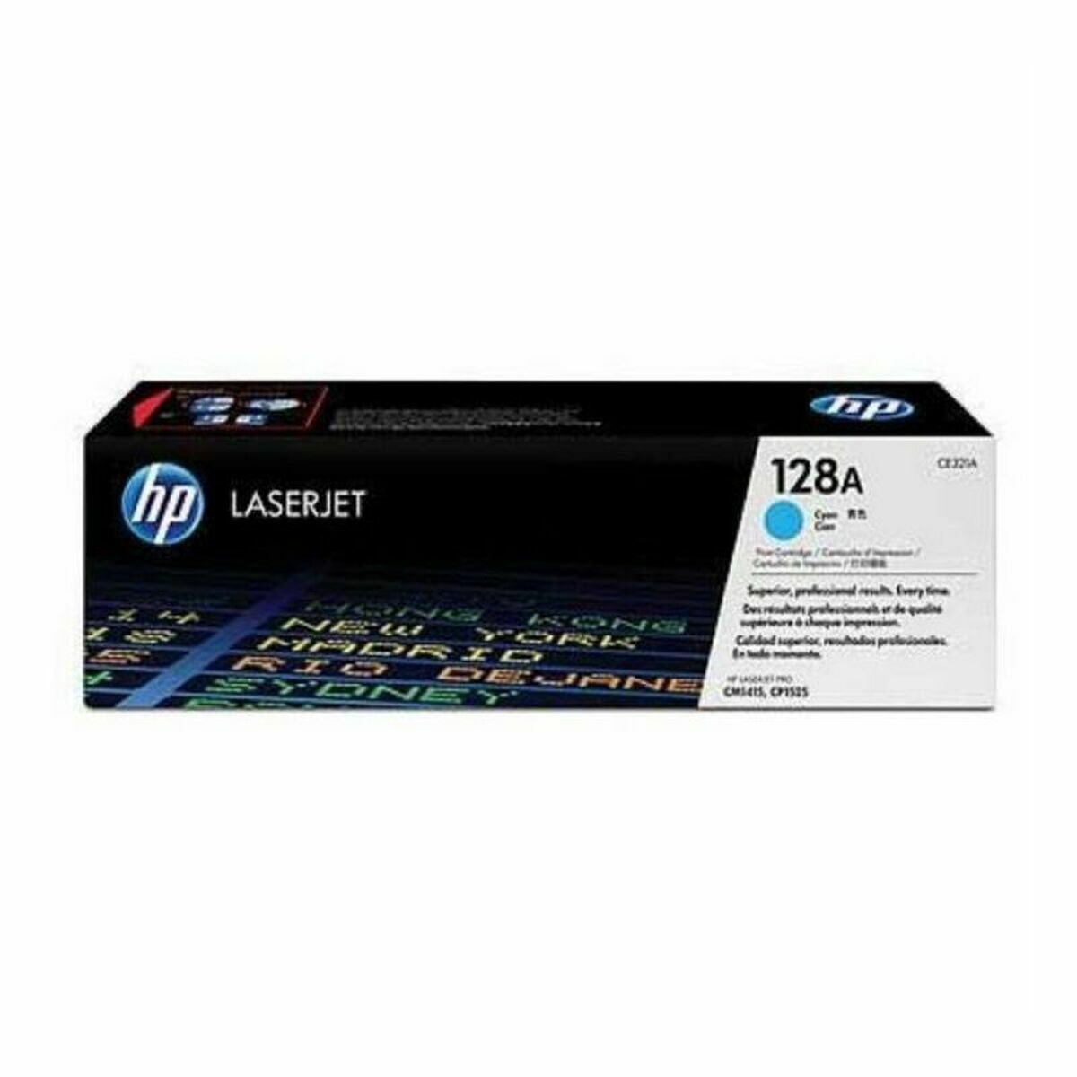 Toner Originale Hp 128a Nero Ciano
