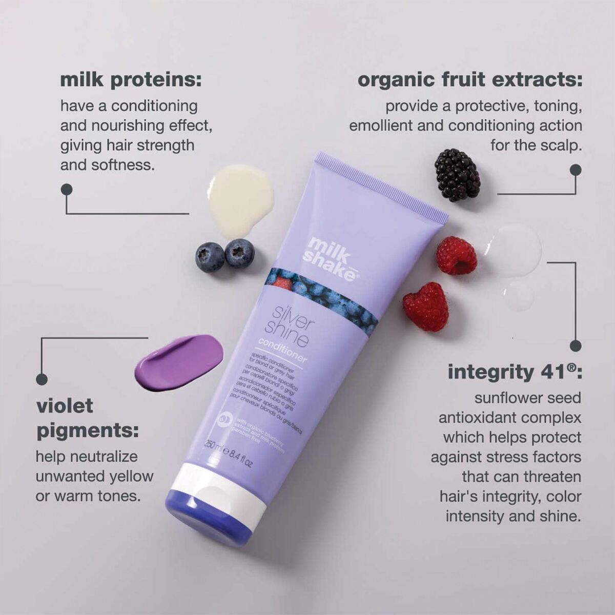 Balsamo Per Capelli Biondi O Brizzolati Milk Shake - Image 3