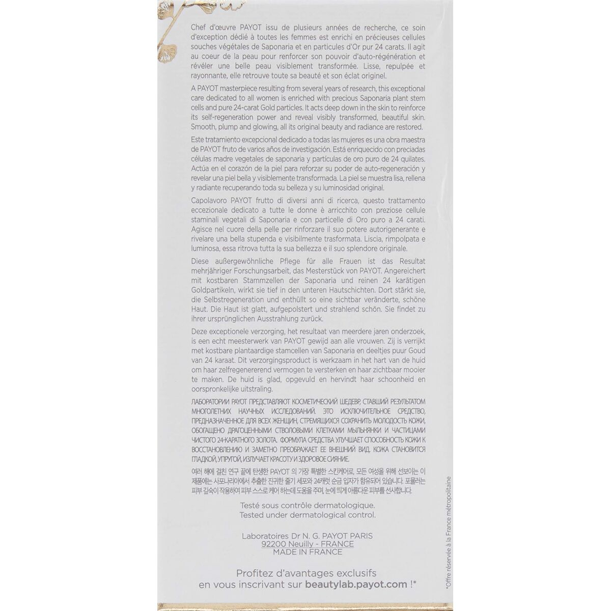 Crema Giorno Payot Authentique 50 ml - Image 5