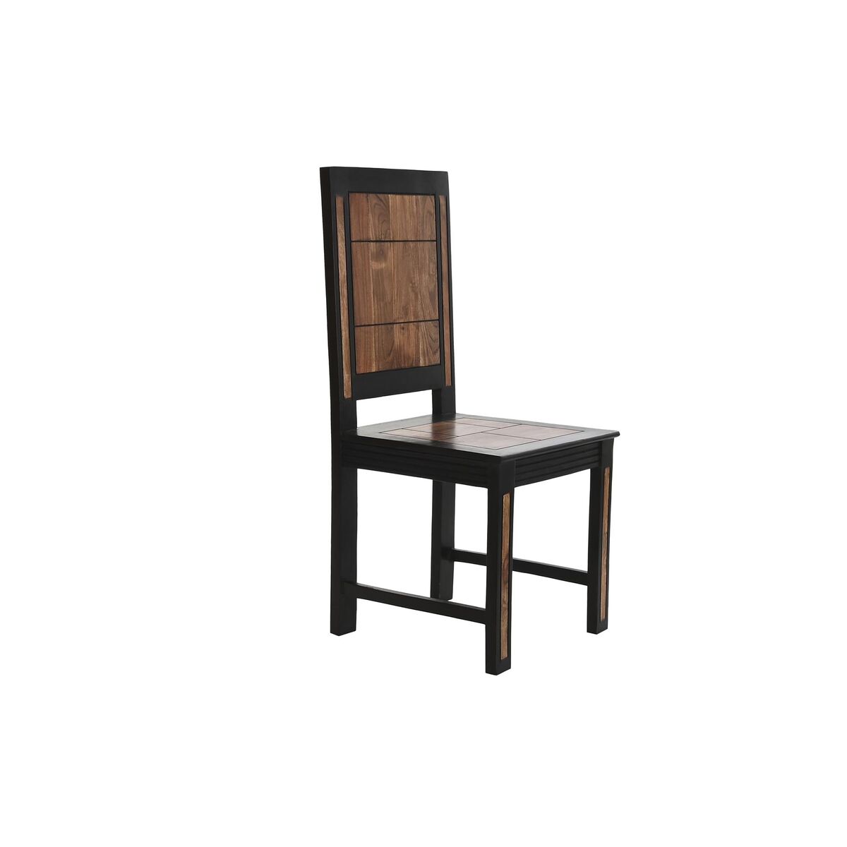 Sedia Da Sala Da Pranzo Dkd Home Decor Marrone Scuro Acacia (42 X 47 X 102 Cm)