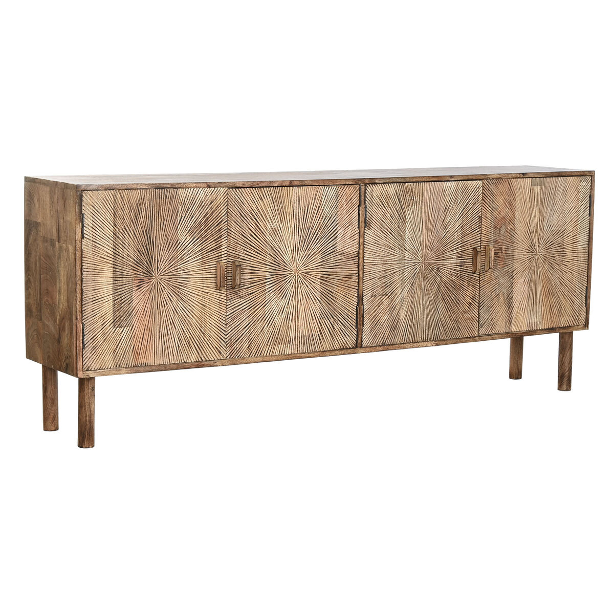 Credenza Home Esprit Naturale Legno Di Mango 180 X 34 X 71 cm