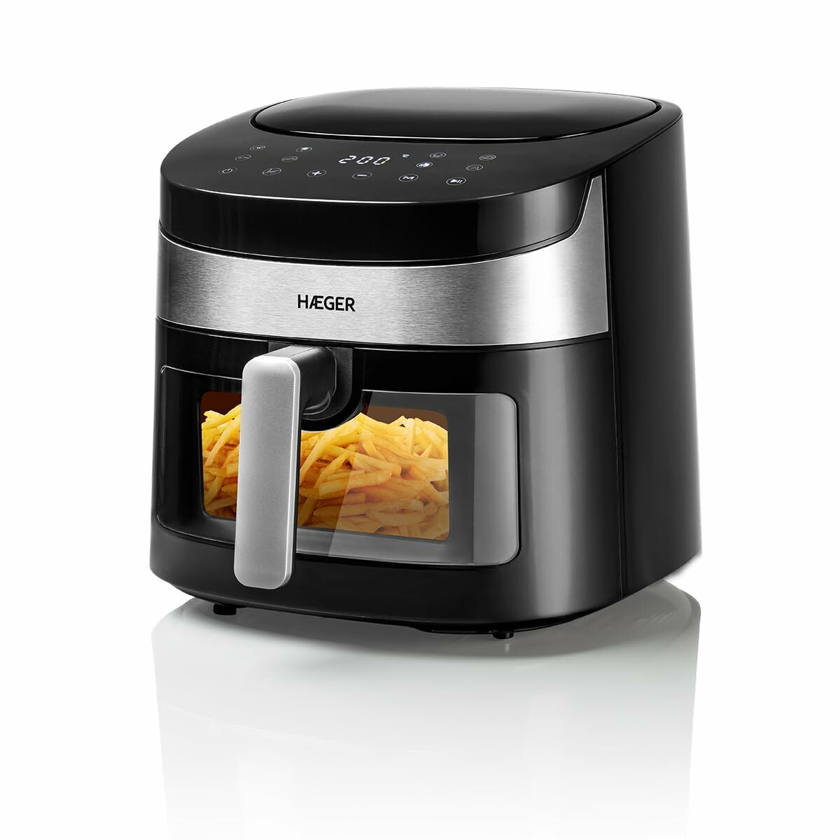 Friggitrice Ad Aria Haeger AF-D80.008a Nero 1800 W 8 L
