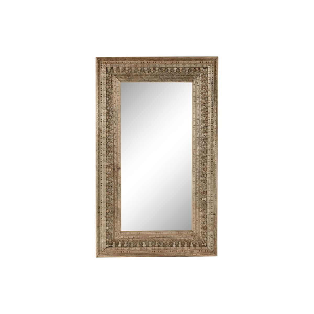 Specchio Da Parete Home Esprit Naturale 90 X 4 X 150 cm