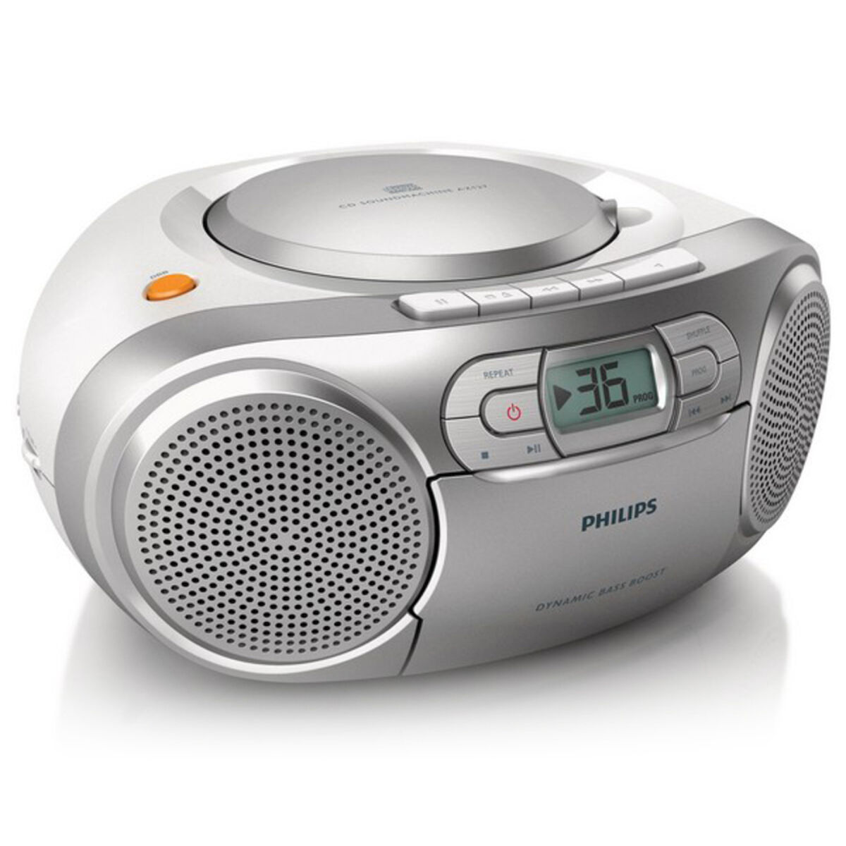 Radio Cassetta Philips Az127/12 Fm 2w Argentato