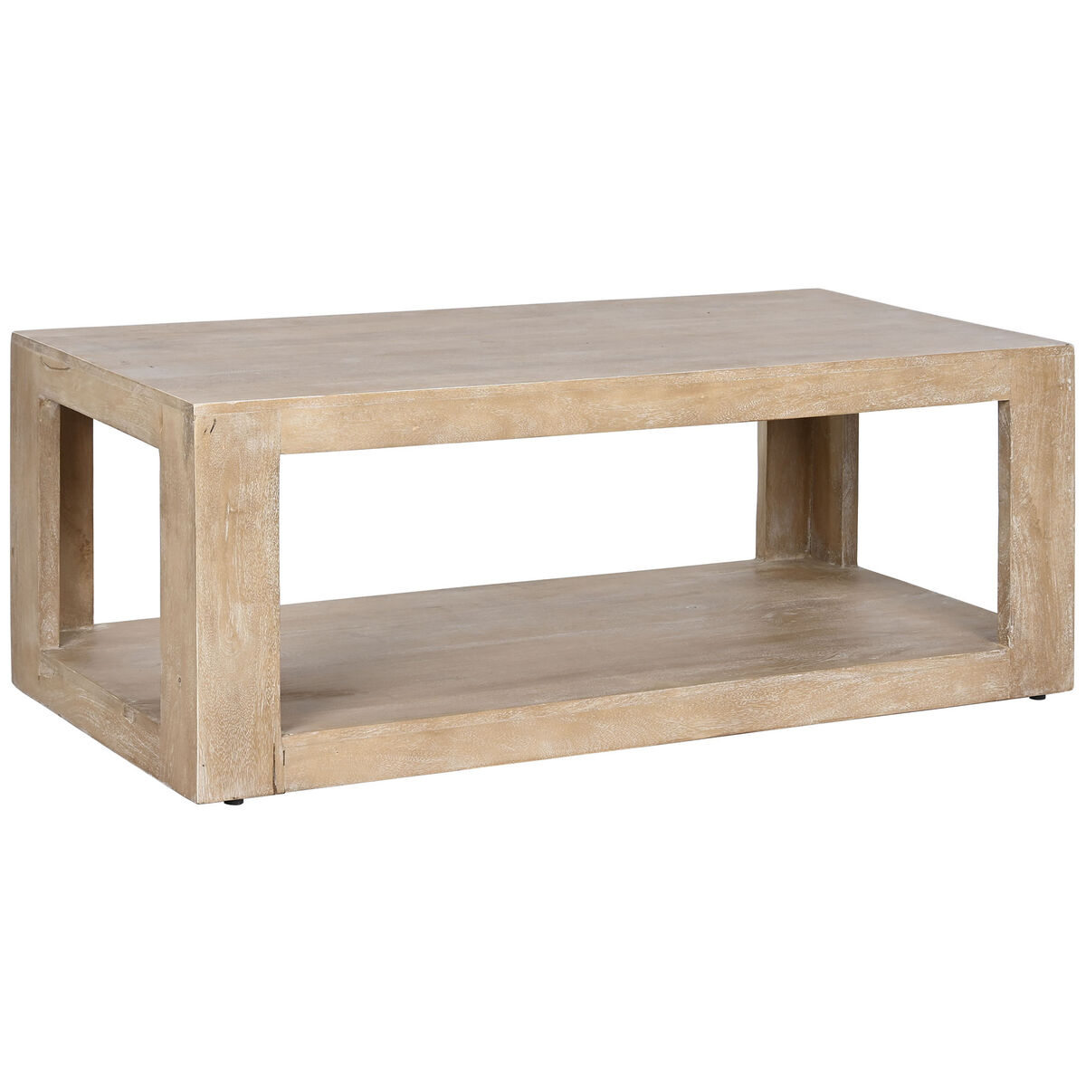 Tavolino Da Caffè Home Esprit Naturale Legno 120 X 58 X 45 cm