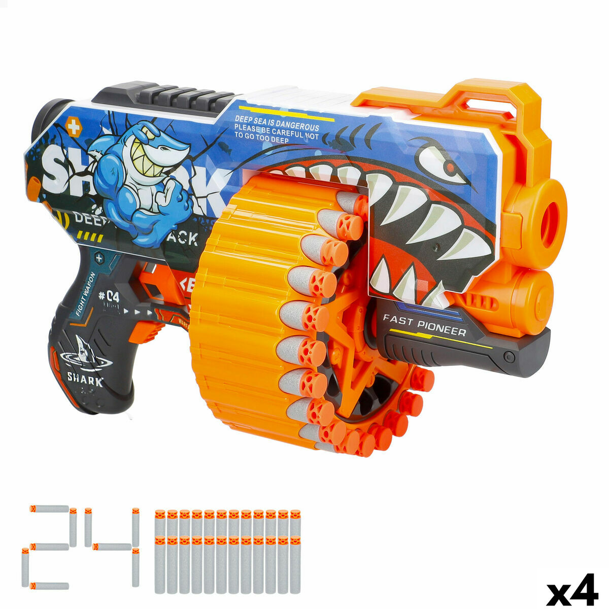 Pistola A Freccette Colorbaby 31 X 21 X 14 Cm 4 Unità