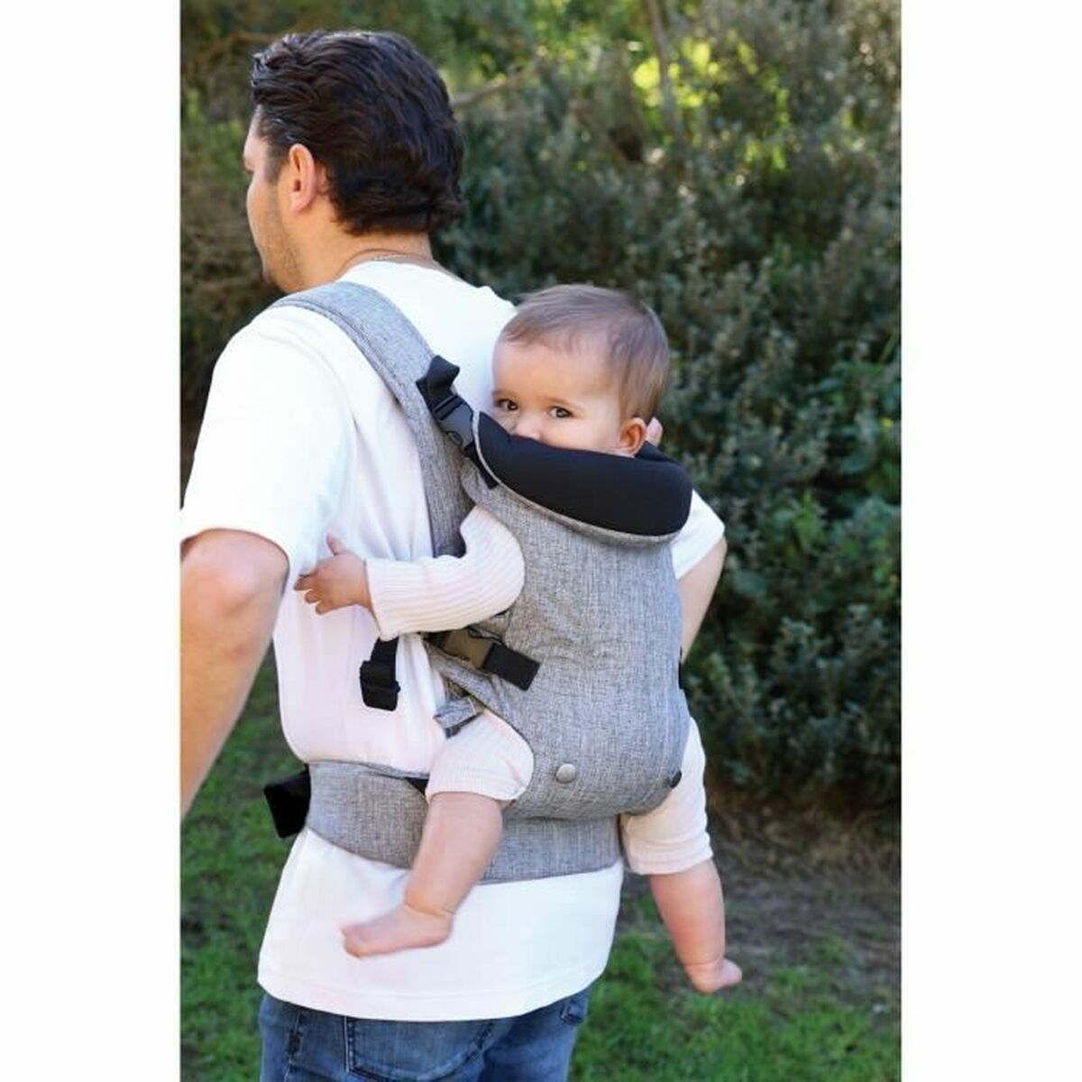 Zaino Porta Bambino Dreambaby 3-1 Journey Adjustable Baby Carrier Grigio 15 kg - Image 3
