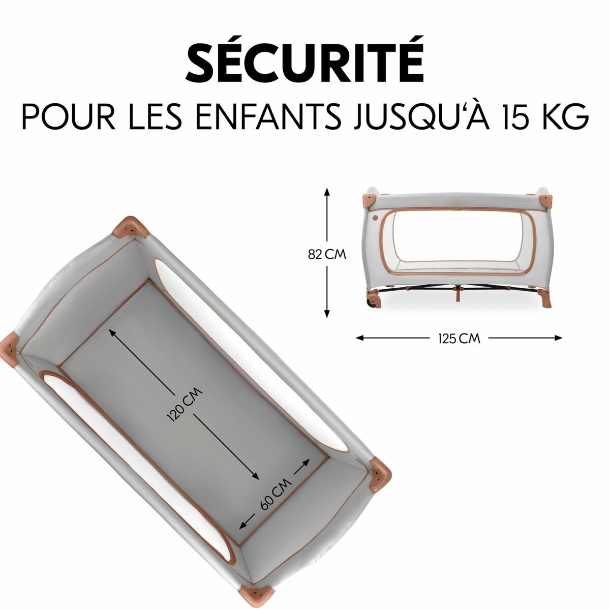 Culla Neonato Hauck Marrone - Image 6