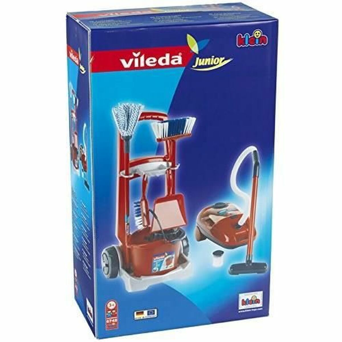 Kit Per Cleaning & Storage Klein Vileda Giocattoli