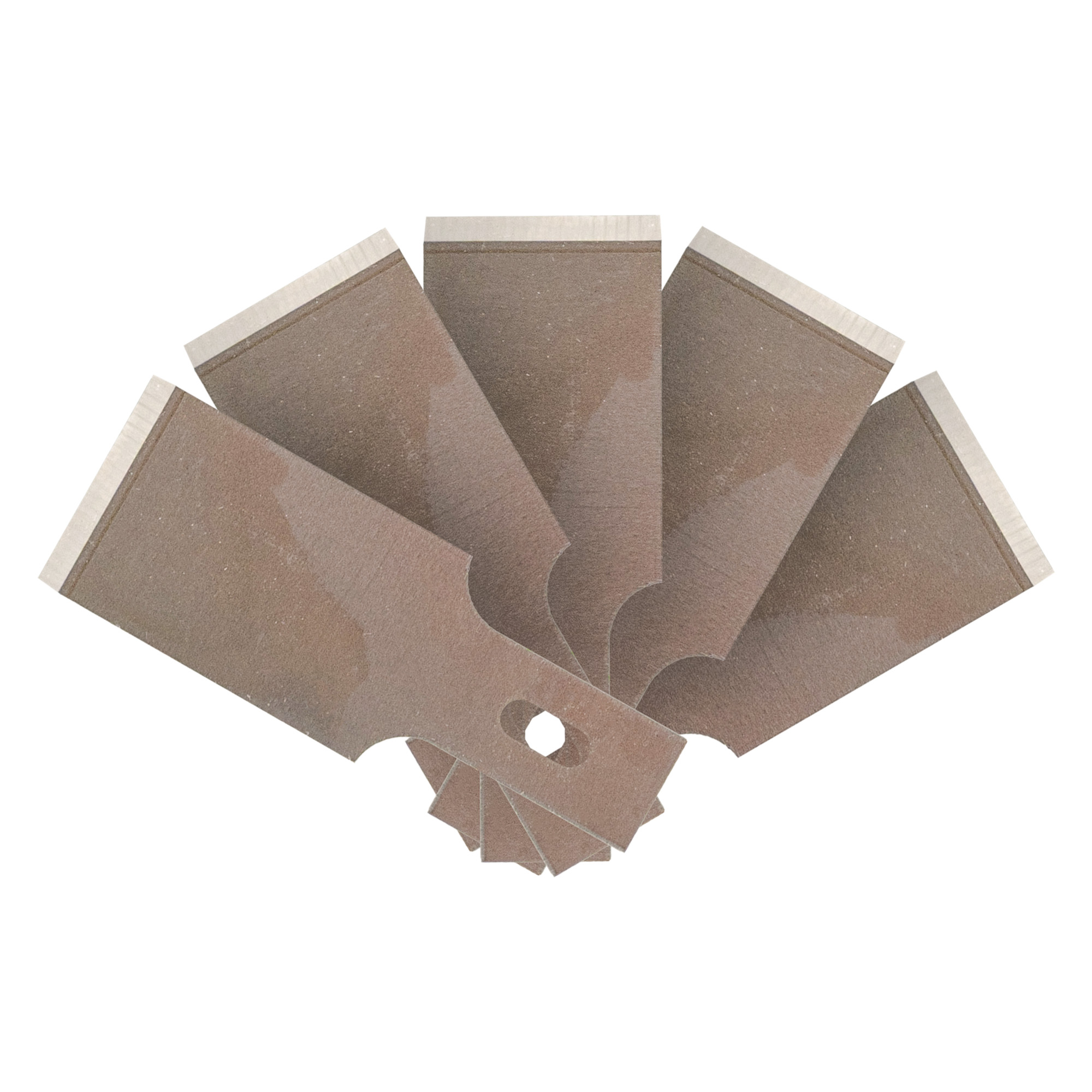 5 Lame Diritte Da 16 Mm Di Larghezza Per Ref. 54505