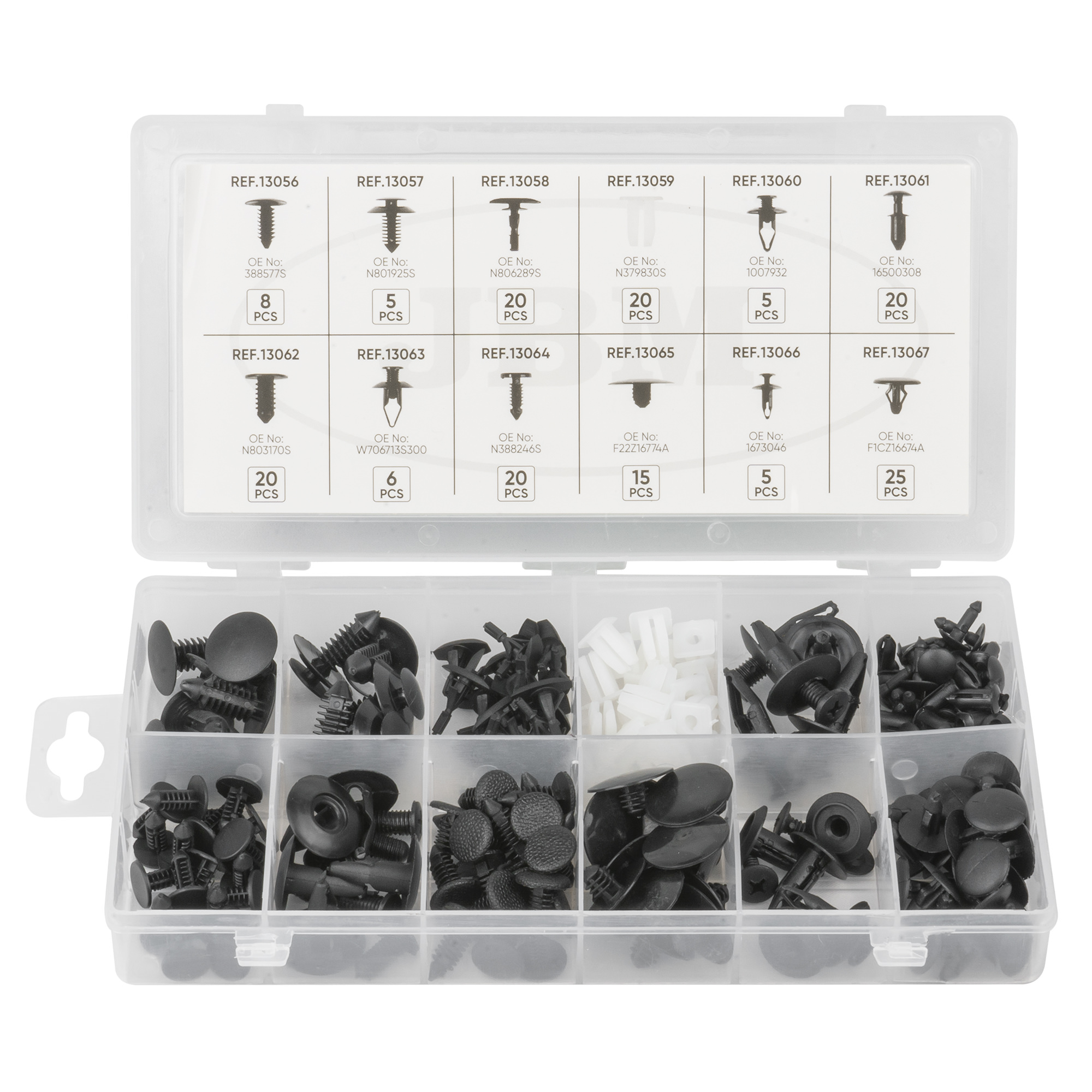 Assortimento Clip Di Fissaggio Per Ford 169 Pezzi