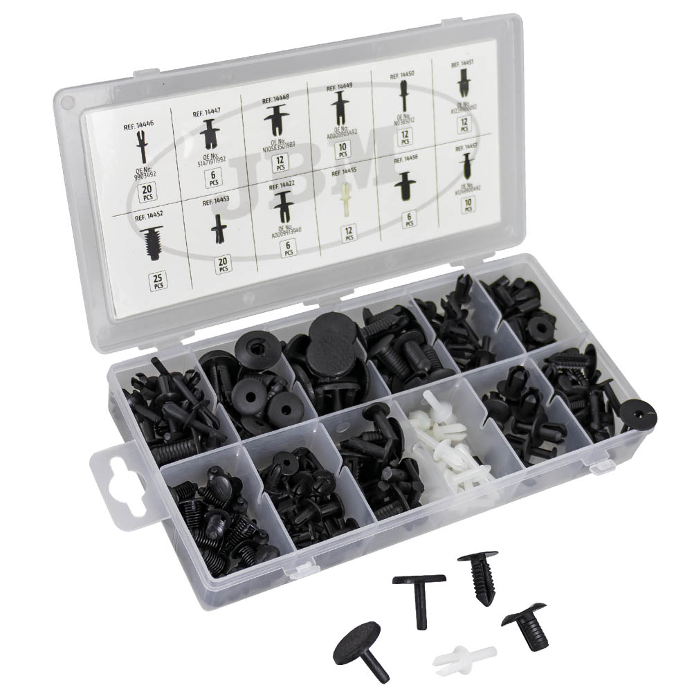 Assortimento Di 96 Pz. Clip Per Pannelli Porta/tappezzatura MercedeS-Benz