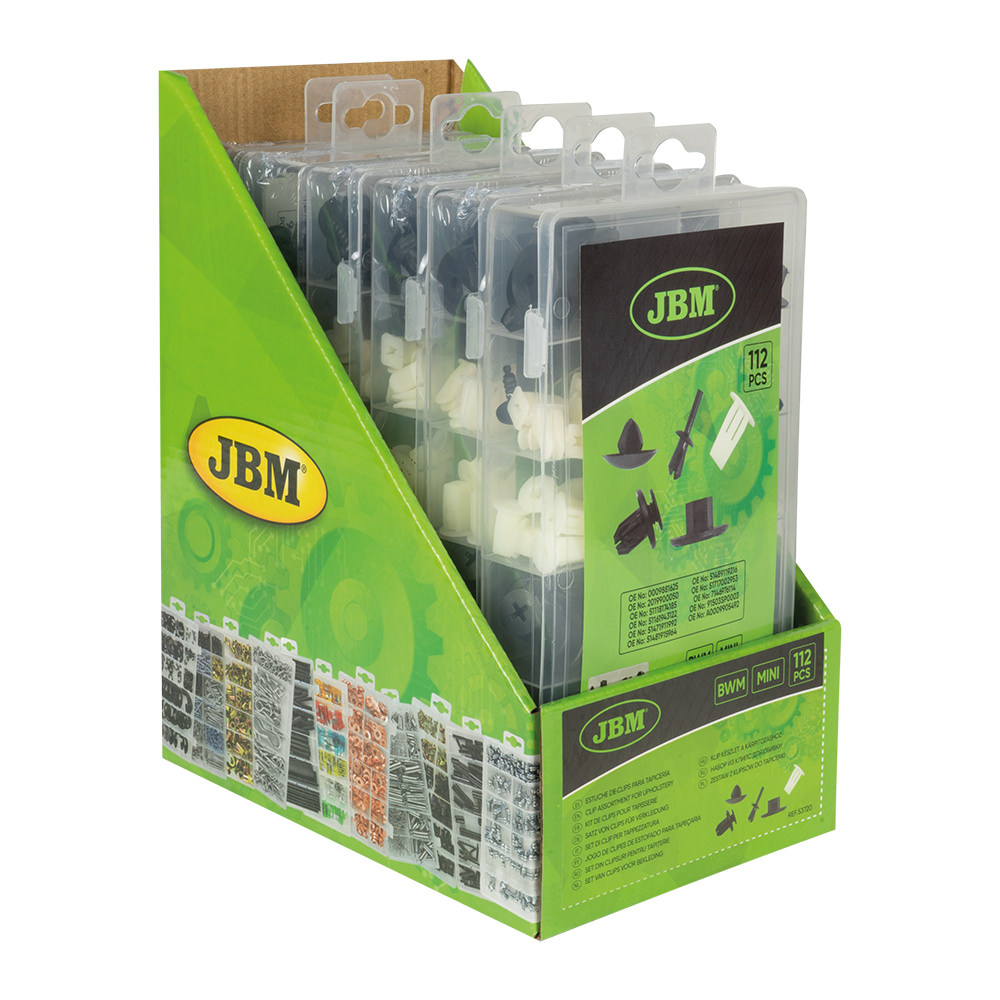 Assortimento Di 112 Pz. Clip Per Tappezzatura Bmw Mini - Image 4