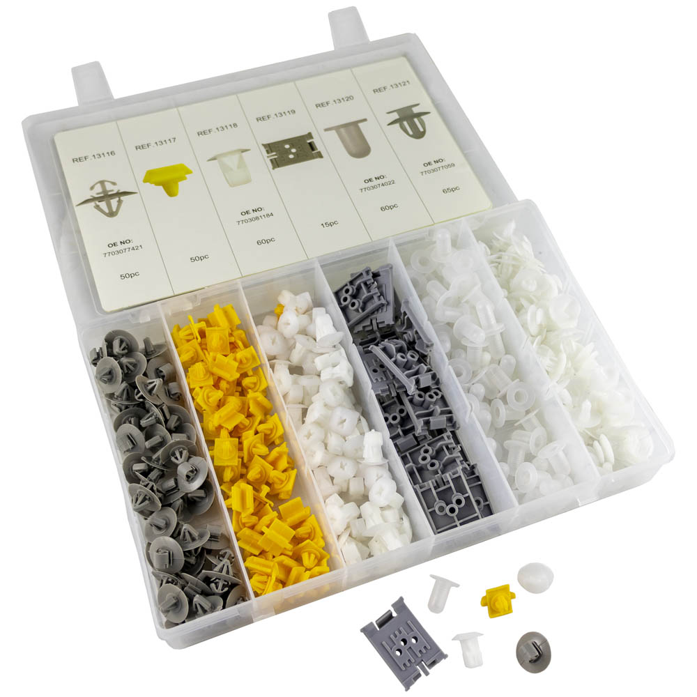 Assortimento Clip Di Fissaggio Per  Renault 300 Pezzi