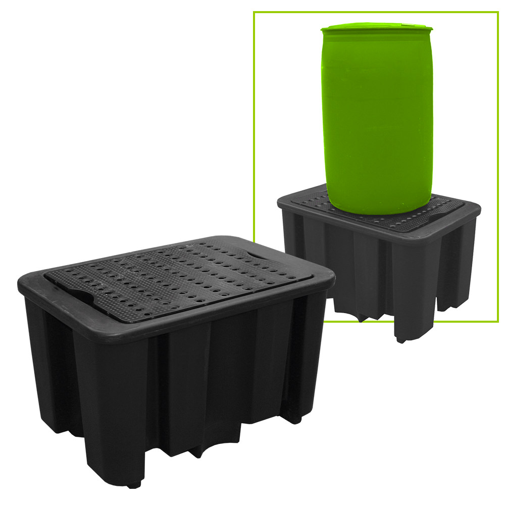 Vasca Di Raccolta - 1 Fusto Verticale 400kg