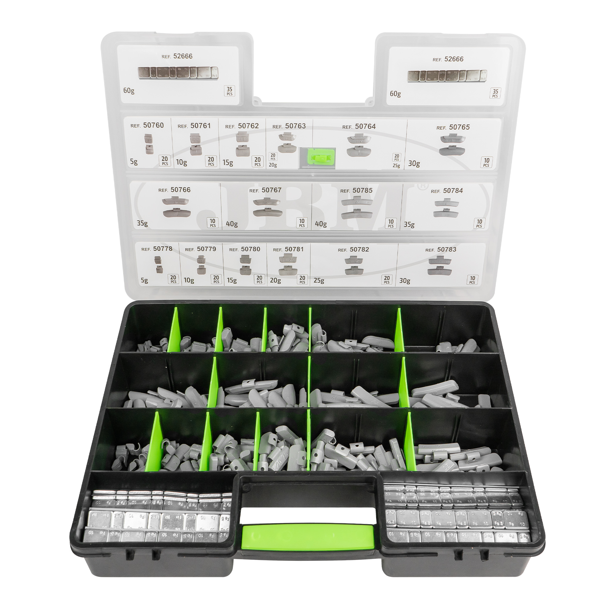 Valigetta Di Contrappesi Assortiti