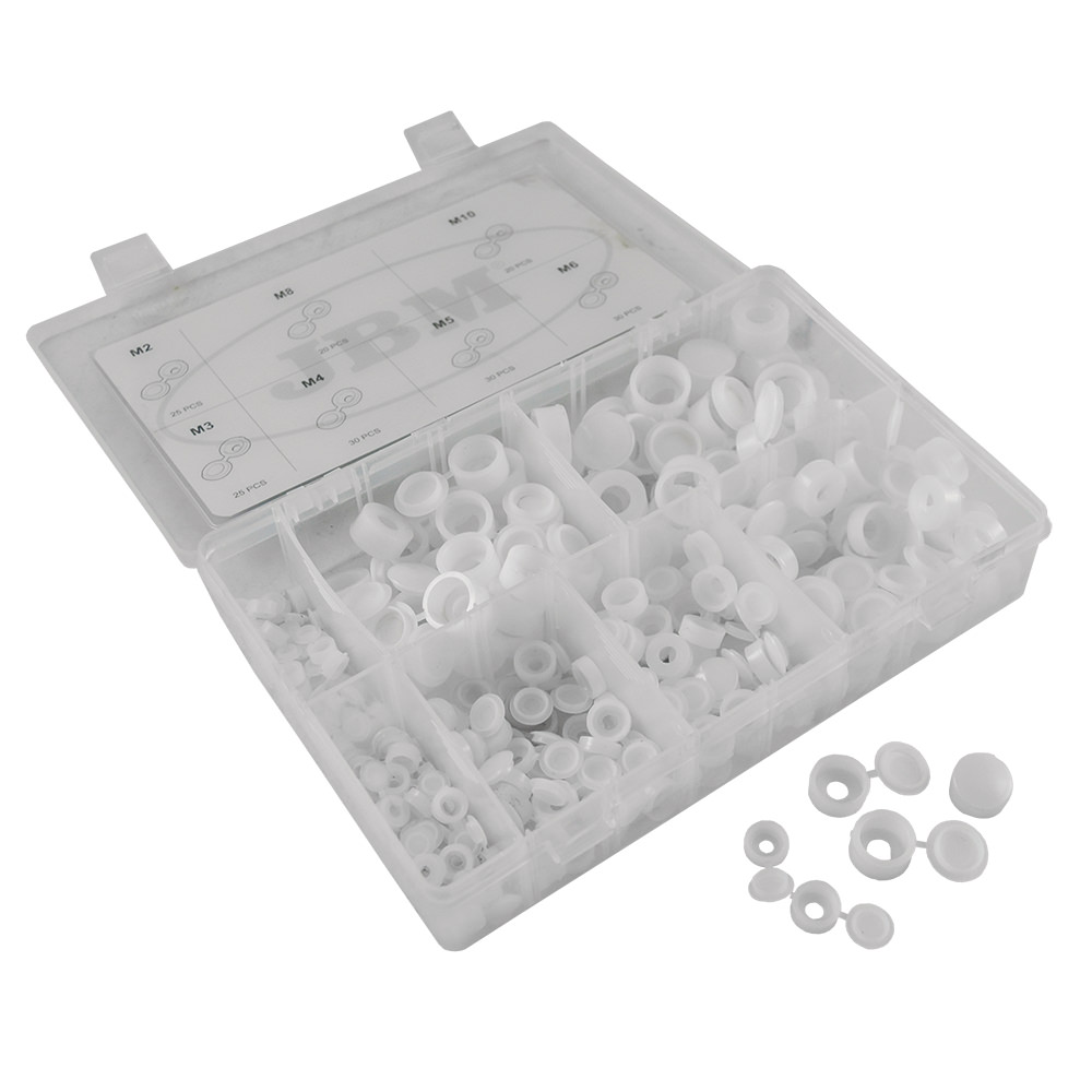 Astuccio Di Passacavo In Gomma (180 Pezzi) M2,3,4,5,6,8, 10