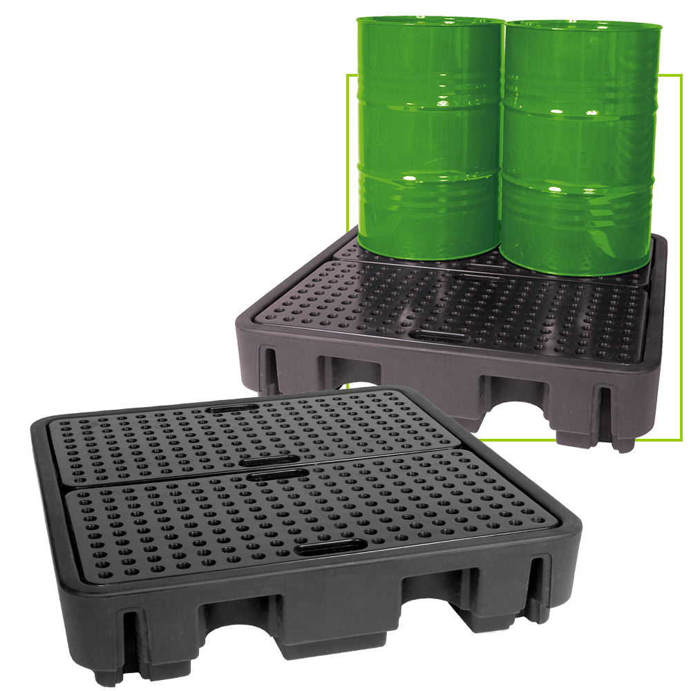 Vasca Di Raccolta - 4 Fusti Verticali 1250kg