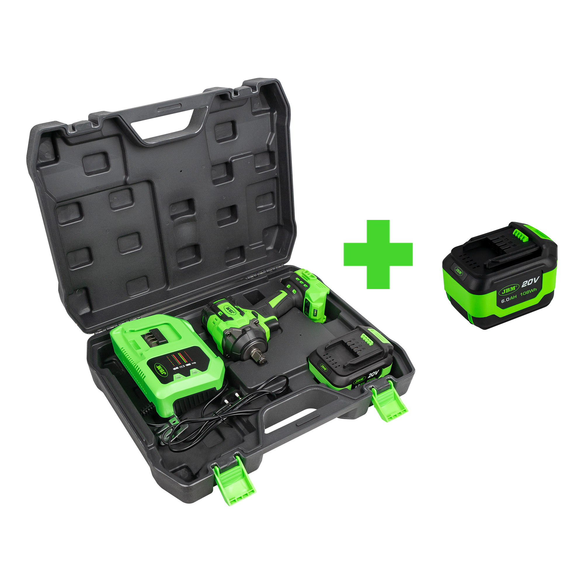 Avvitatore Da 1/2” Con Motore Brushless Ref.60046 800nm+ 60015