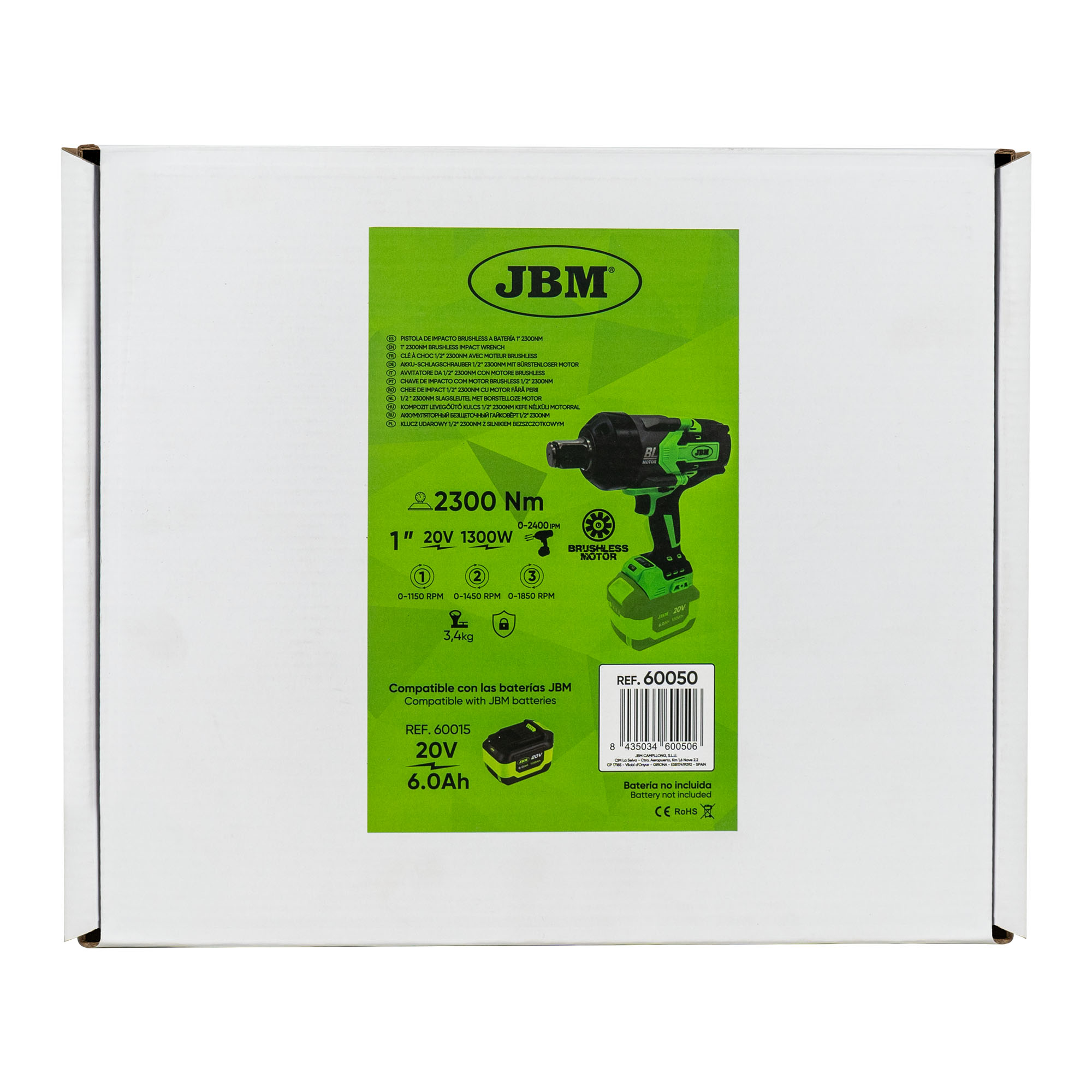 Avvitatore Da 1" 2300nm Con Motore Brushless - Image 4