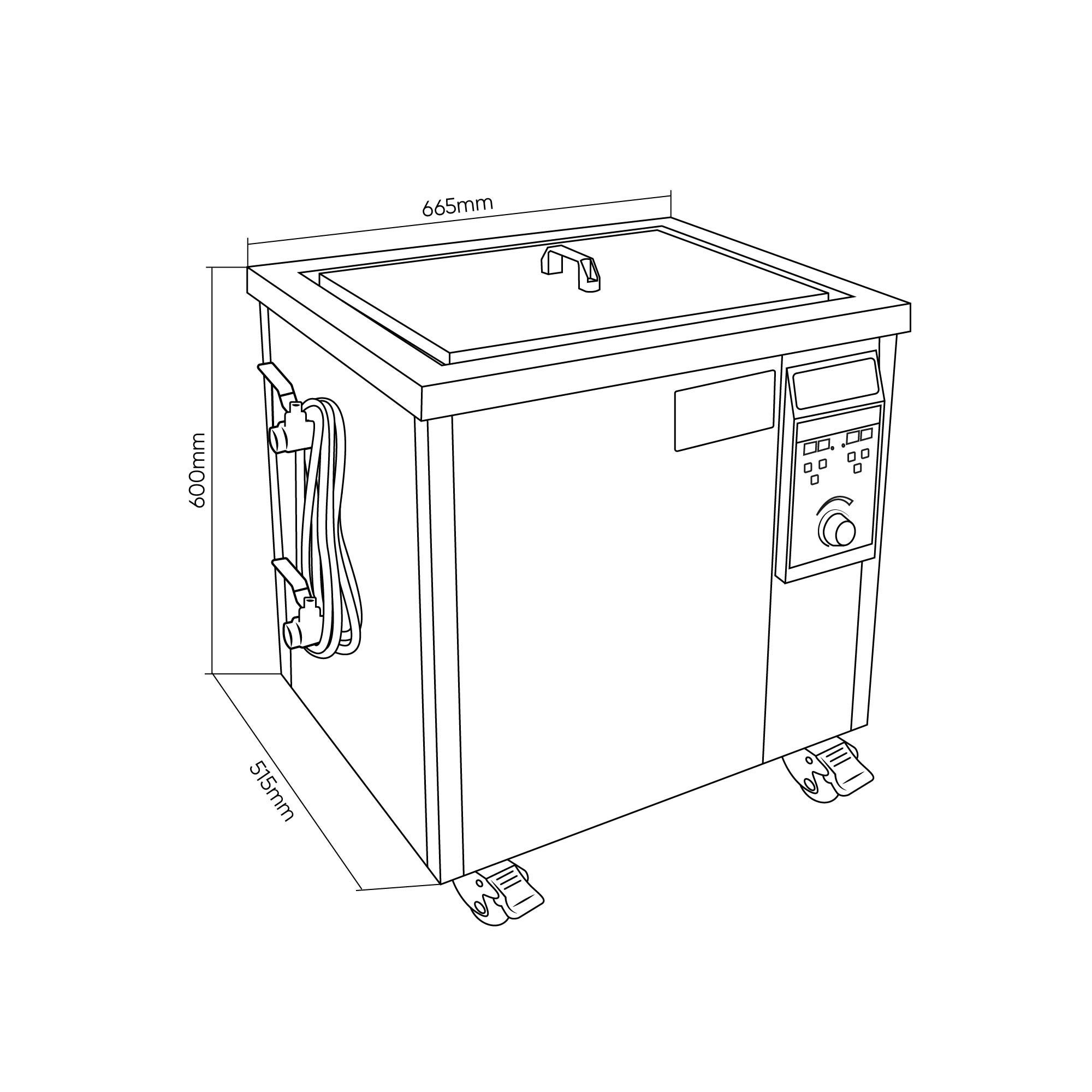 Pulitore Ad Ultrasuoni 53l - Image 5