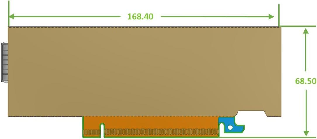 Nvidia ConnectX-8 C8180 - Netzwerkadapter - Pcie 6.0 X16 (900-9x81E-00eX-St0)