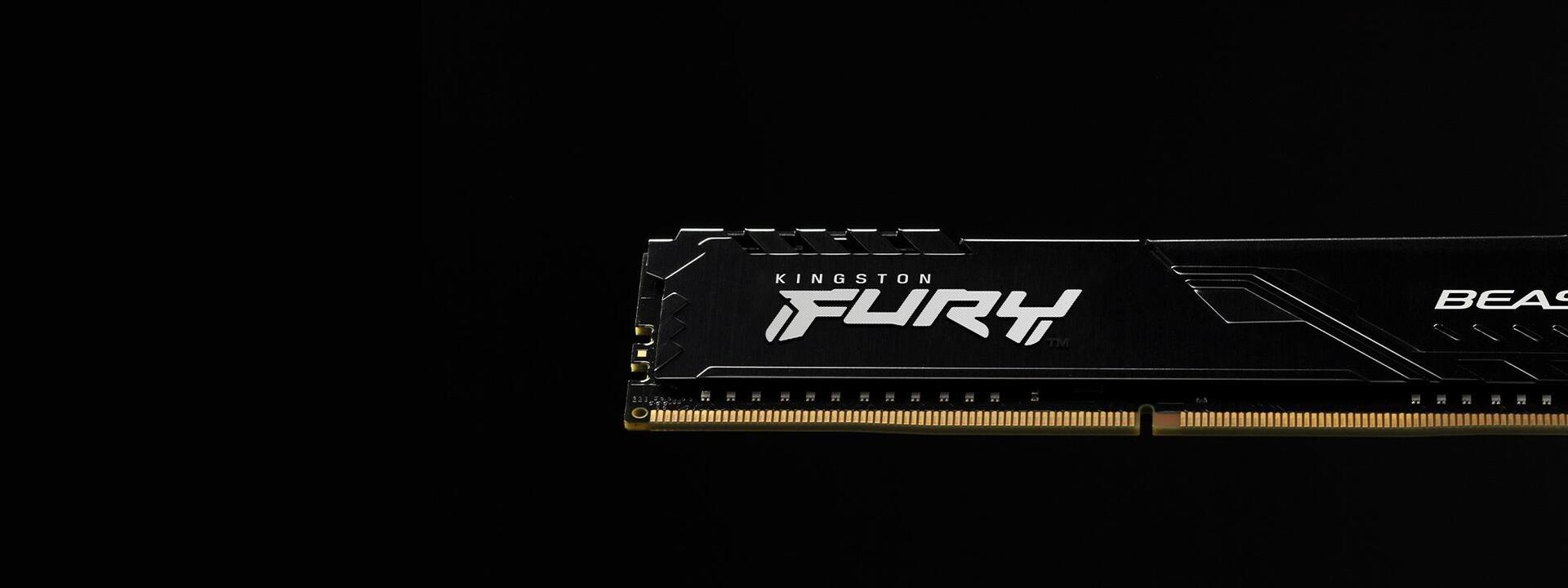 Kingston Fury Beast - Ddr4 - Modul - 16 Gb - Dimm 288-Pin - 3600 Mhz / Pc4-28800 - Cl18 - 1.35 V - Ungepuffert - NoN-Ecc - Schwarz (kf436c18bb/16)
