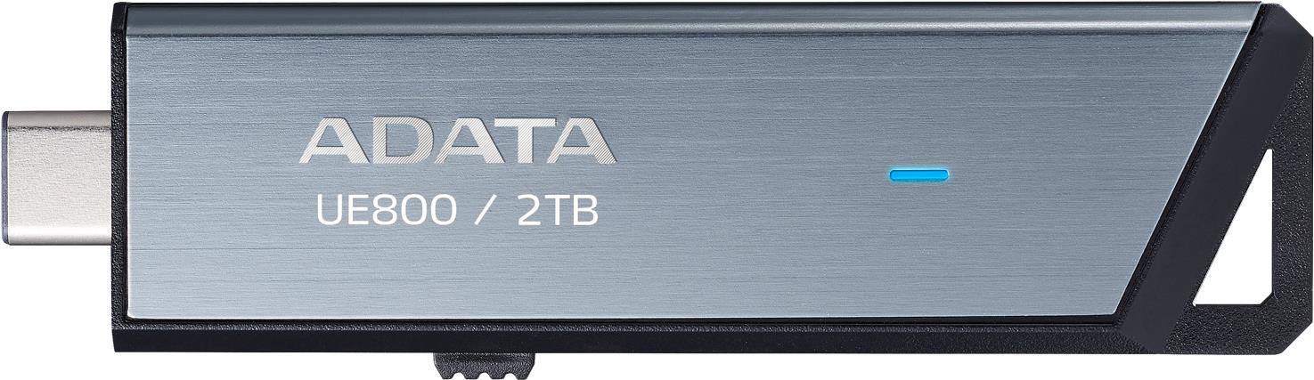 Adata AelI-Ue800-2T-Csg UsB-Stick 2 Tb Usb TyP-C 3.2 Gen 2 (3.1 Gen 2) Silber (aelI-Ue800-2T-Csg)