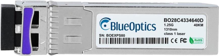 Allied Telesis AT-Spbd40duaL-14 Kompatibler Blueoptics Csfp Transceiver Für Singlemode Gigabit Highspeed Datenübertragungen In Glasfaser Netzwerken.