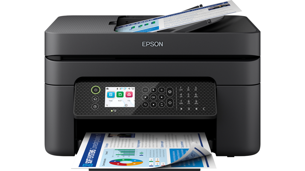 Epson Workforce WF-2950dwf - Multifunktionsdrucker - Farbe - Tintenstrahl - 216 X 297 Mm (original) - A4/letter (medien) - Bis Zu 10 Seiten/min. (dru