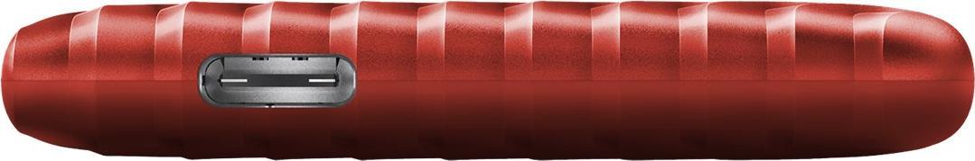 Wd My Passport Ssd Wdbagf0010brd - Ssd - Verschlüsselt - 1tb - Extern (tragbar) - Usb 3,2 Gen 2 (usB-C Steckverbinder) - 256-BiT-Aes - Rot (wdbagf001