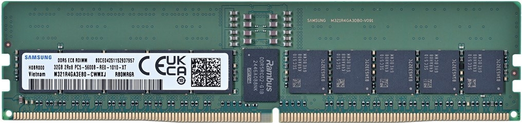 Samsung M321r4ga3eb0-Cwm Speichermodul 32 Gb 1 X 32 Gb Ddr5 Ecc (m321r4ga3eb0-Cwm)